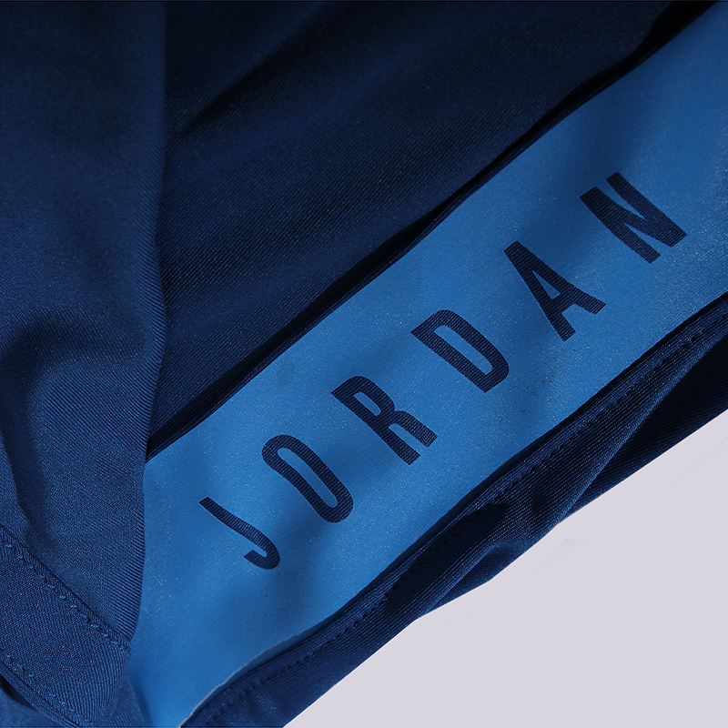 мужские синие шорты Jordan Alpha Knit 849143-477 - цена, описание, фото 2